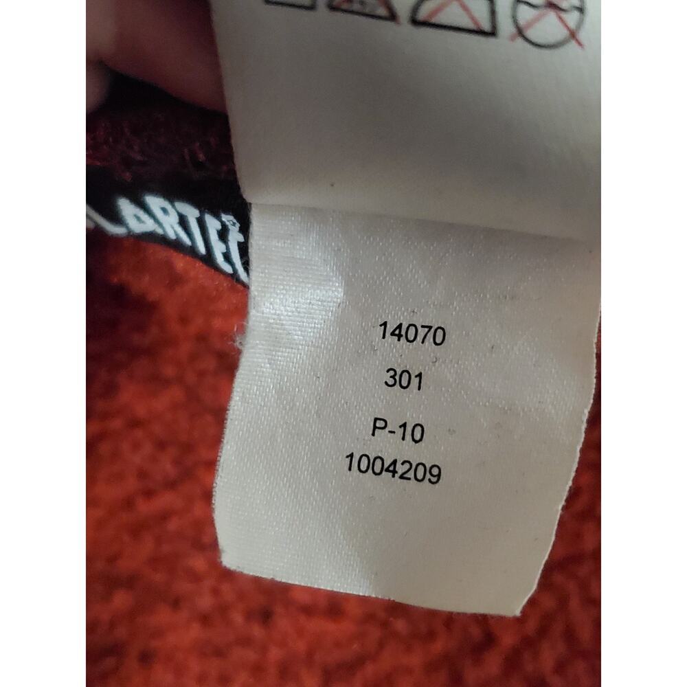 The North Face Men’s XL Polartec Full Zip Fleece Jacket Red Outdoor Warmth - Picture 4 of 13